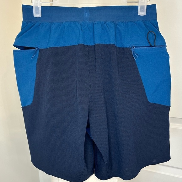 Lululemon Namaste At The Beach Two Tone Colorblock Shorts - Picture 3 of 10